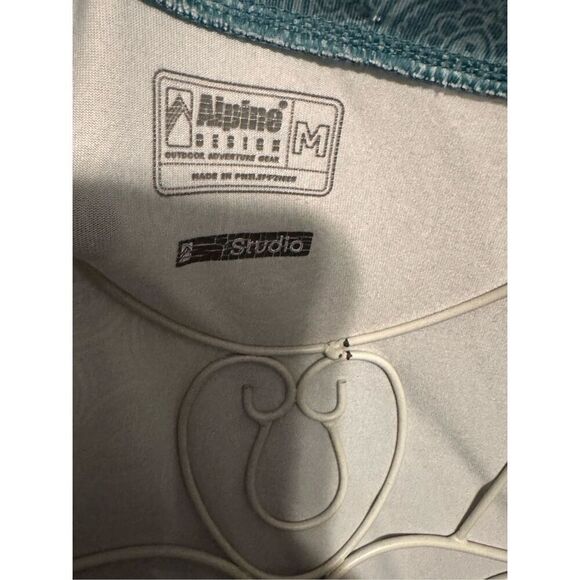 Beautiful Alpine Design Performance pullover v neck Dress Womens Blue Size medi - Picture 11 of 13